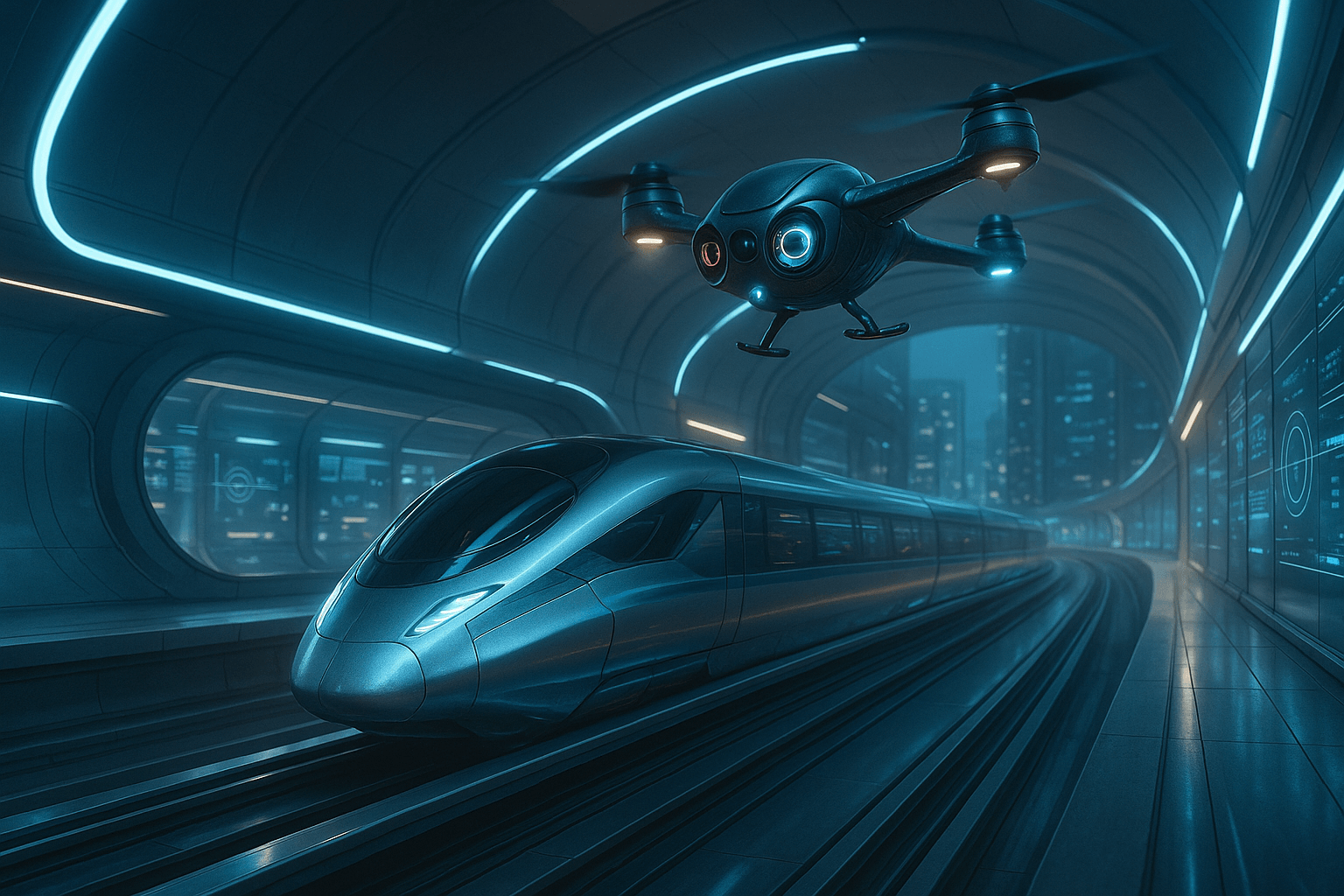 Sécurité ferroviaire DAS : drones révolutionnent la surveillance